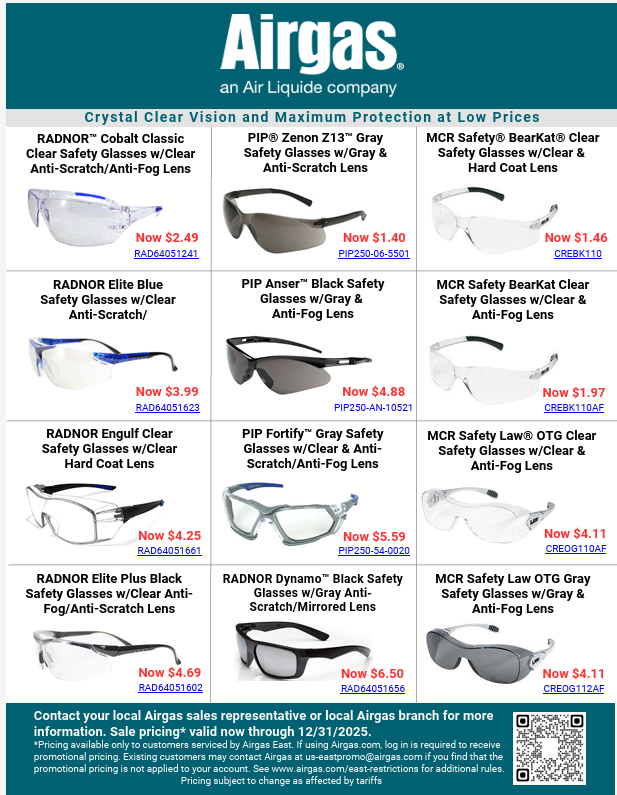 Enjoy Crystal Clear Vision and Maximum Protection at Low Prices with Our Eyewear Sale!