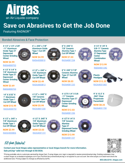 Get the Job Done with RADNOR Abrasives